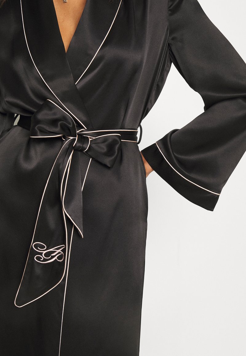 Agent Provocateur CLASSIC DRESSING GOWN - Dressing gown - black - Zalando