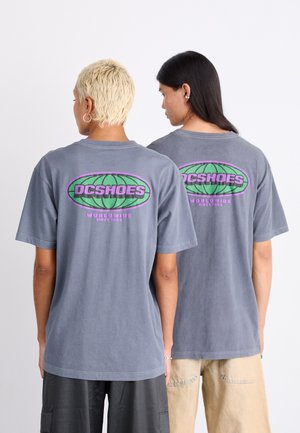 DC Shoes BILLBOARD UNISEX - T-shirt imprimé - magnet acid wash