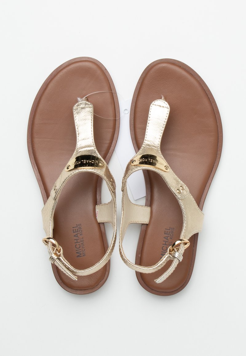 Sandalias Michael Kors Vero Mujer Doradas Con MICHAEL Michael Kors