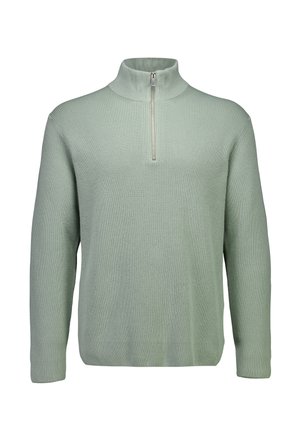 HALF ZIP  - Maglione - sage green