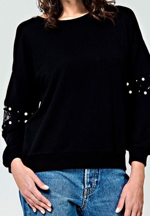 Sweatshirt - black