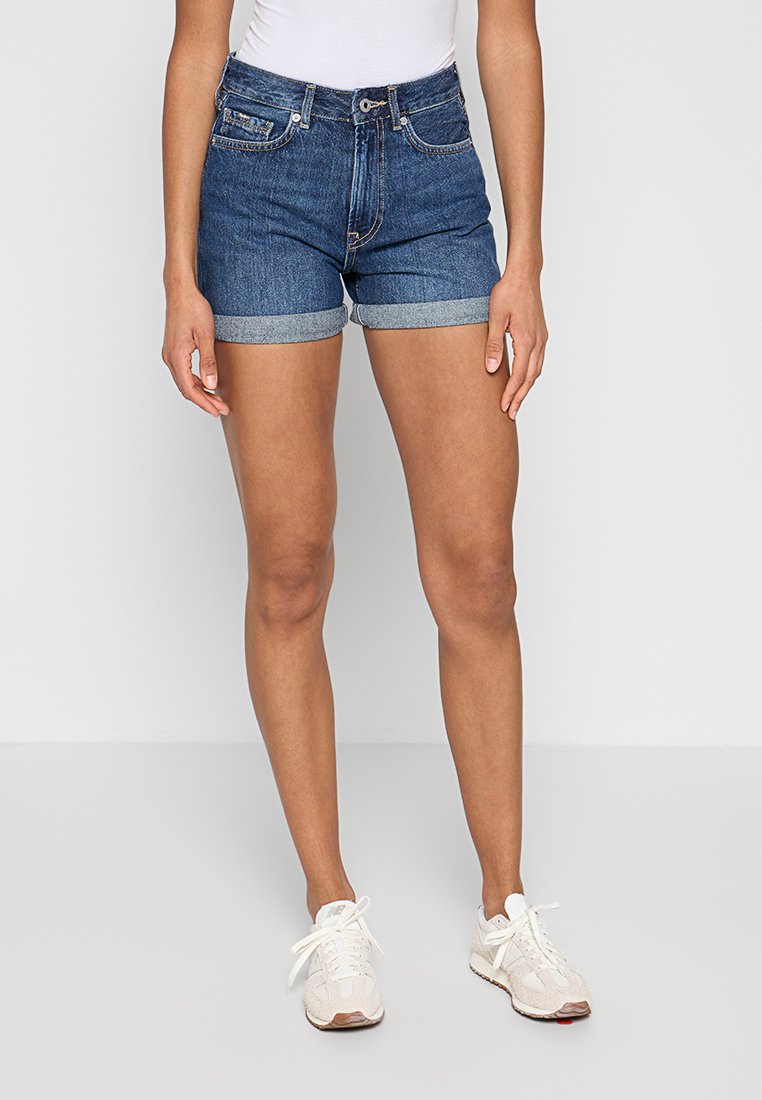 Pepe Jeans Jeansshort blauw