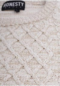 Honesty Rules CABLE - Jumper - beige