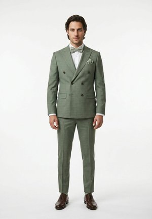 Real Guys, SET BESTEHEND AUS FLIEGE UND EINSTECKTUCH - Pocket square - grün