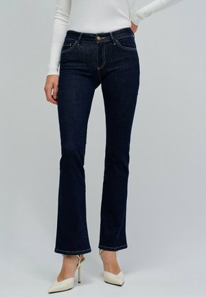PUSH UP - Vaqueros bootcut - blau
