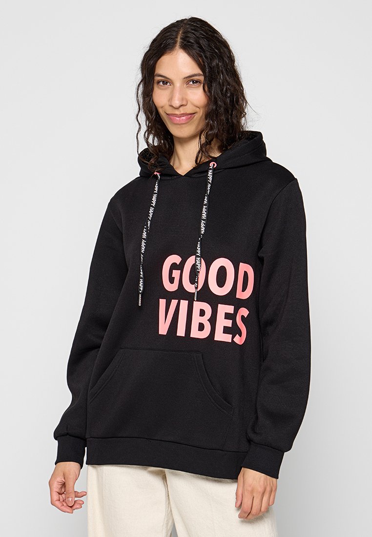 zwillingsherz Hoodie zwart zwillingsherz Hoodie zwart