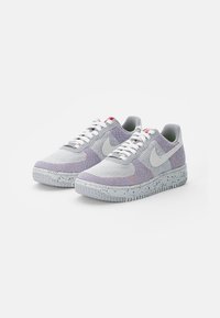 Nike Sportswear AF1 CRATER - Sapatilhas - wolf grey/white-pure platinum-gym red