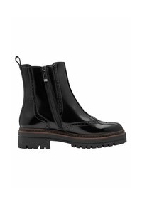 Tamaris CHELSEA - Botines con plataforma - black