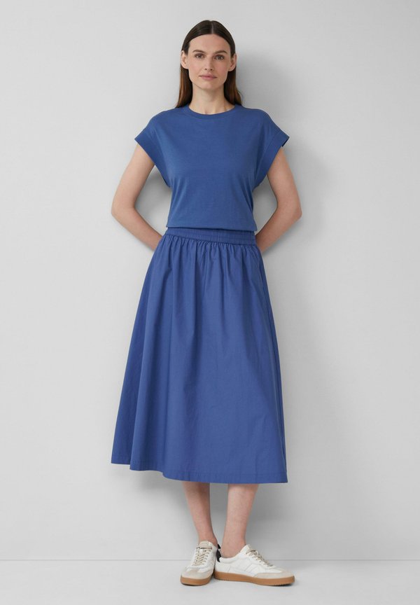 AUSGESTELLTER AUS IM RELAXED FIT - A-Linien-Rock - royalblau