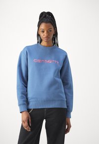 Carhartt WIP Sportinis megztinis - sorrent/glassy pink