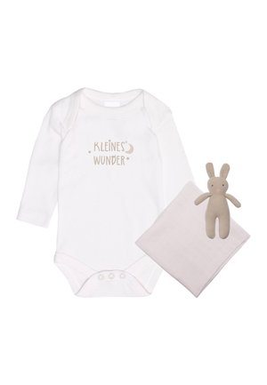 ERSTAUSSTATTUNG SET 3-TLG KLEINES WUNDER - Cuddly toy - weiss-beige