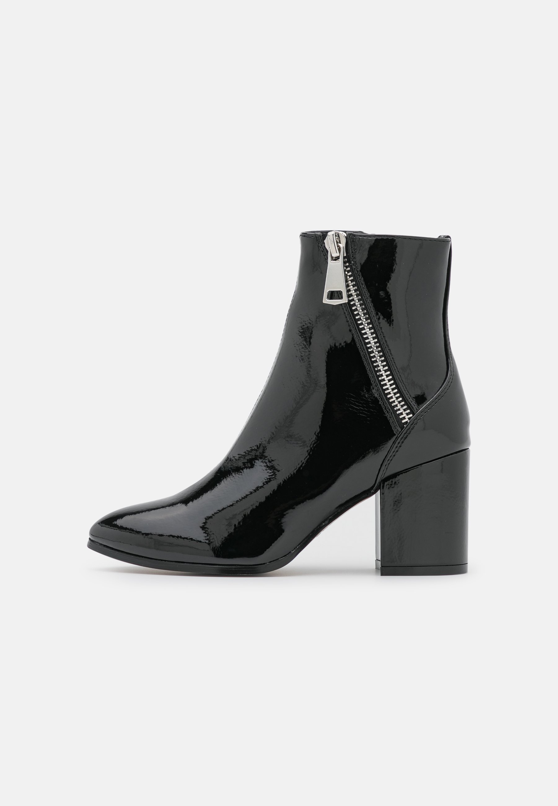ONLY SHOES ONLBALIM ZIP HEELED BOOT - Stivaletti - black/nero - Zalando.it