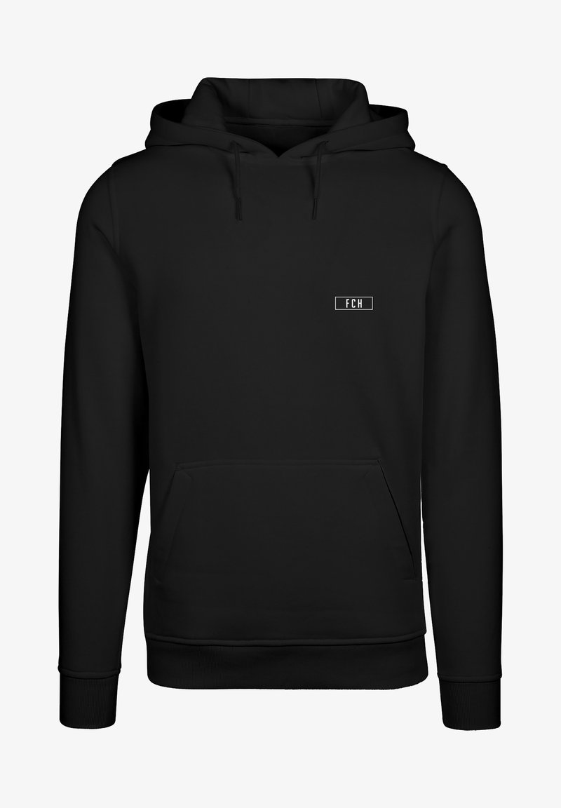 Merchcode FOOTBALL'S COMING HOME BACK LOGO - Mikina s kapucňou - black