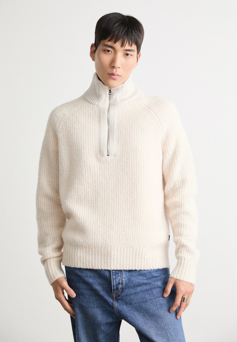 BOSS EBREZZO - Pullover - open white