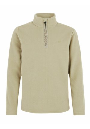 PERFECTY - Fleecepullover - bamboobeige