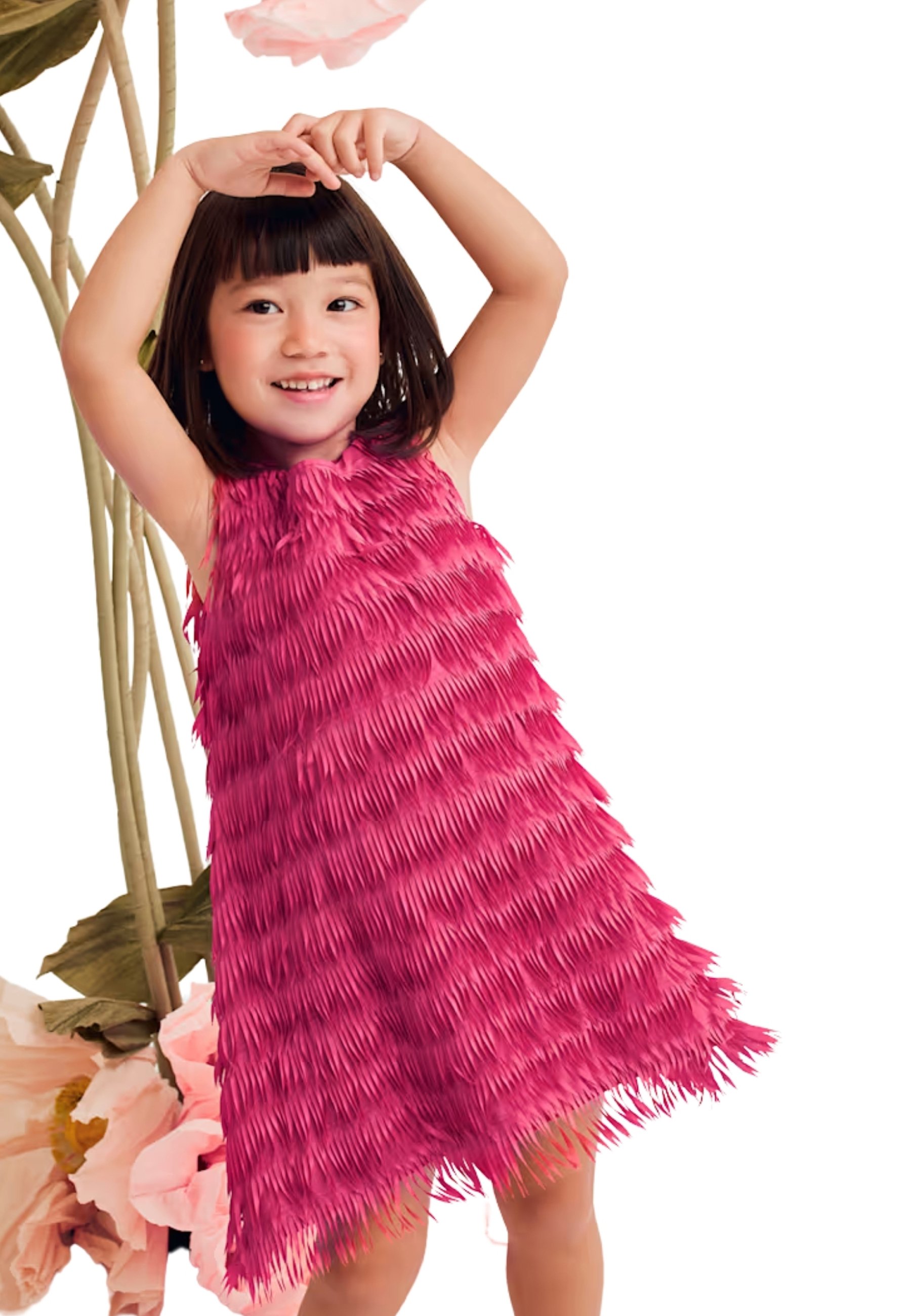 Lula Vestito Bimba Fucsia Abel E Lula ABITO VESTITO CERIMONIA