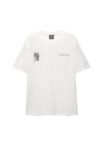 VAN GOGH STARRY NIGHT OVER THE RHÔNE - Tričko s potlačou - white