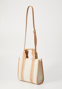 Ted Baker HARLLEE STRIPED SMALL CROSSBODY BAG - Handtas - camel