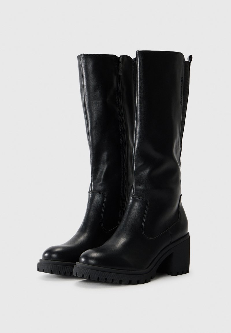 TOM TAILOR High Heel Stiefelette black/schwarz Zalando