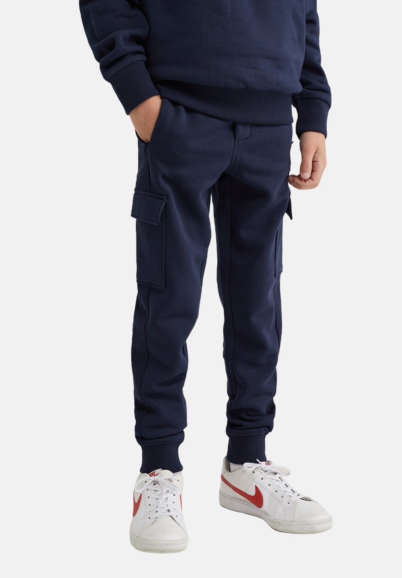 WE Fashion BLUE RIDGE - Spodnji deli trenirk - navy blue