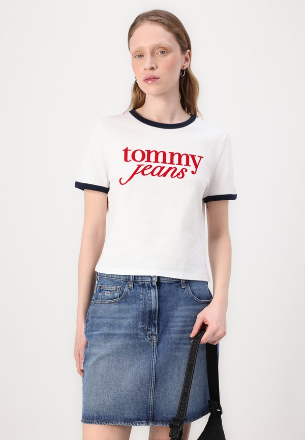 MOM SKIRT - Denim skirt - denim medium4