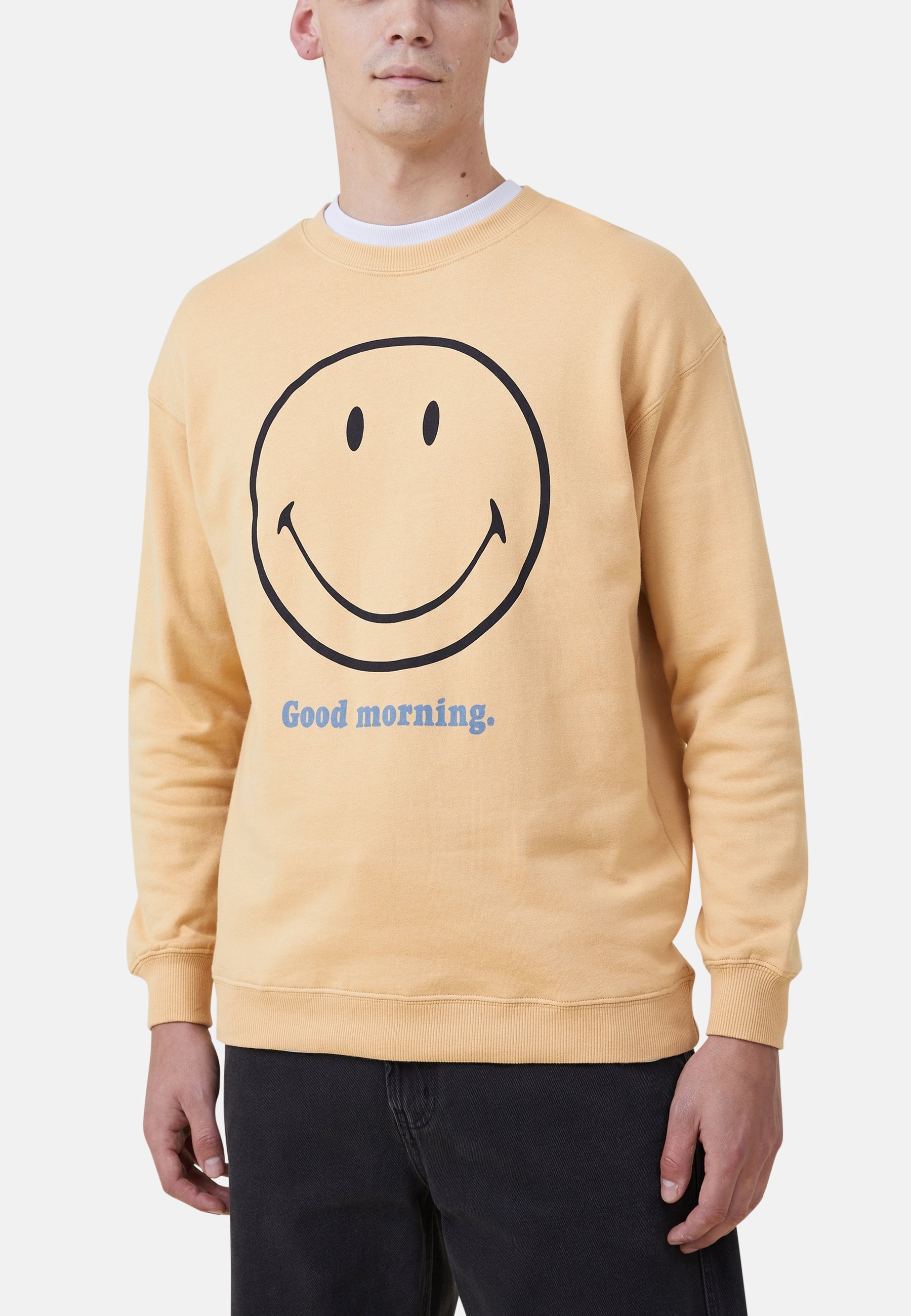 smiley face dancer sweatshirt