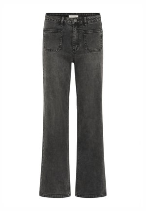 Kaffe Blugi evazați - grey vintage wash