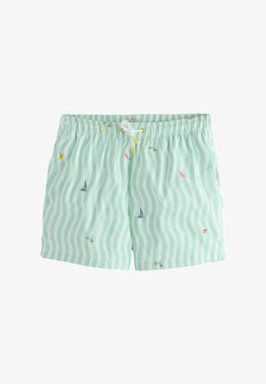 Next, REGULAR FIT - TACOS & TEQUILA PRINT SWIM SHORTS 5{DQ} . - Zwemshorts - sage white wave