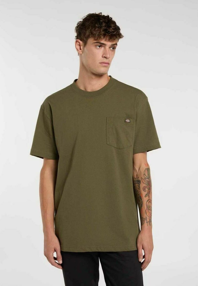 Dickies T-shirt basic groen Dickies T-shirt basic groen