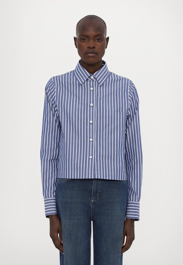 CROPPED CLASSIC SHIRT - Button-down blouse