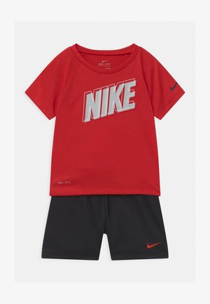RAGLAN SET - Camiseta estampada - habanero red/black