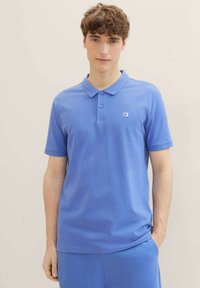 TOM TAILOR DENIM MIT LOGO - Pólóing - blueberry blue