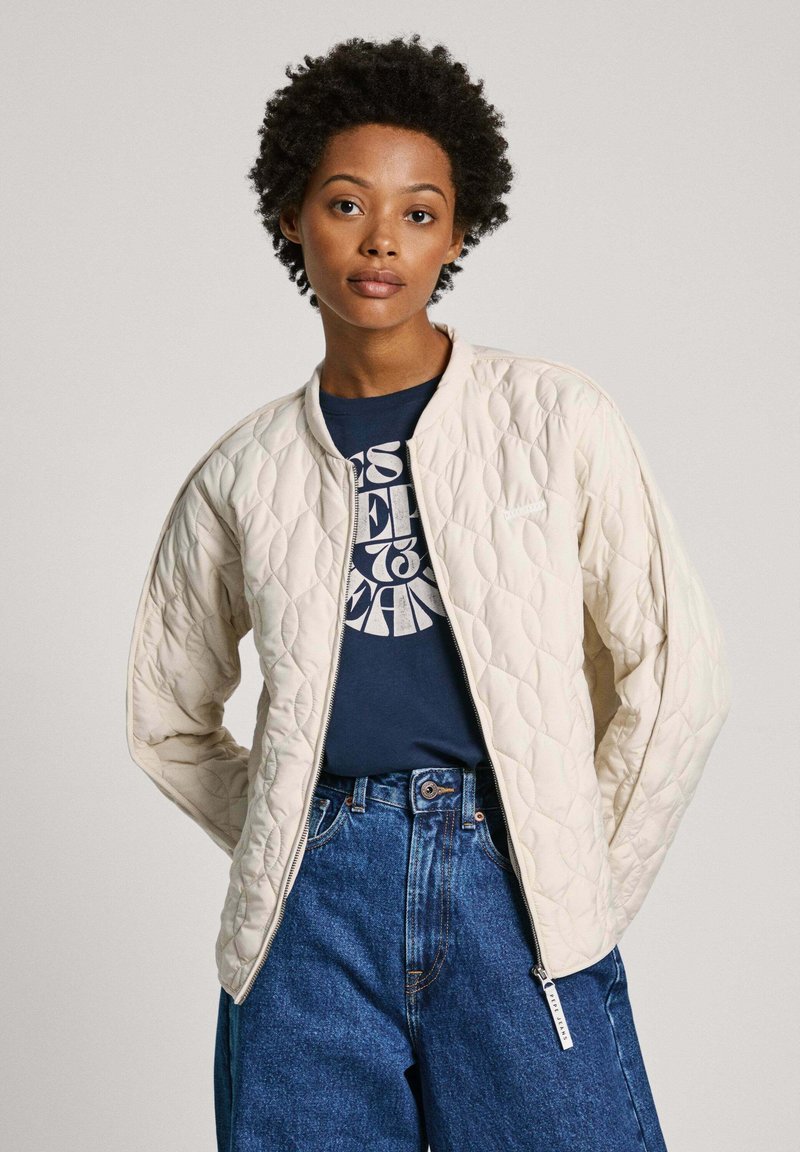 Pepe Jeans ABI - Bombera - mousse white