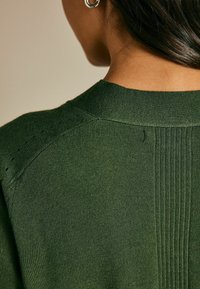 Next BUTTON UP REGULAR FIT - Kardigan - khaki green