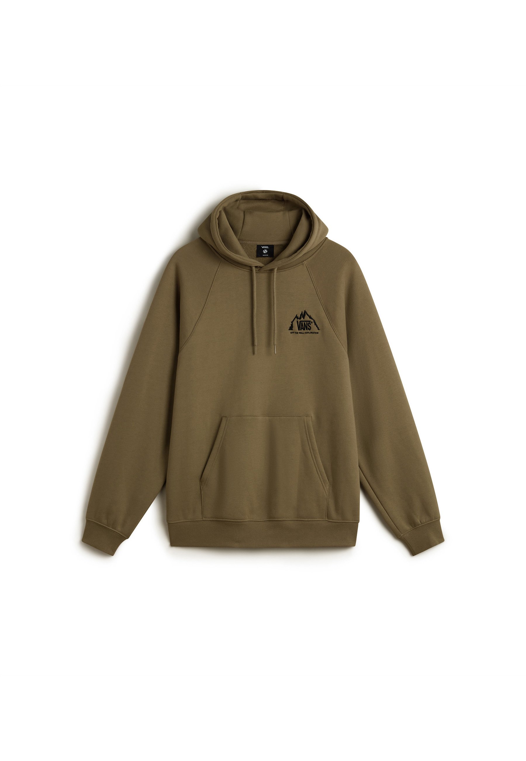 Vans LOGO - Mikina s kapucí - olive