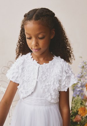 Next, REGULAR FIT - FLOWER SHRUG - Bluse - white