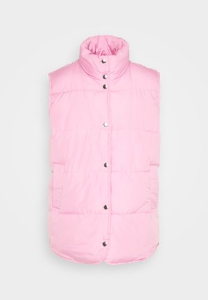Pieces PCTEE WAISTCOAT - Vesta - begonia pink