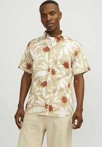 Jack & Jones JORJOSHUA ARUBA SHIRT - Shirt - maple syrup