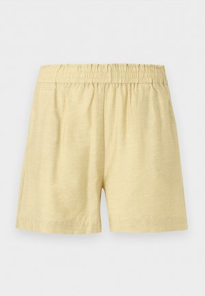 Anna Field, LINEN MIX SHORTS - Shorts - beige