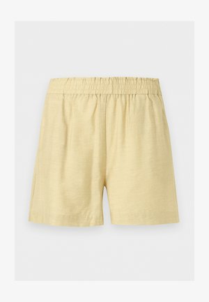 Anna Field, LINEN MIX SHORTS - Shorts - beige
