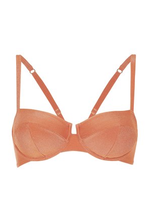 Lovable, PLAIN LUREX - Bikini pezzo sopra - rame