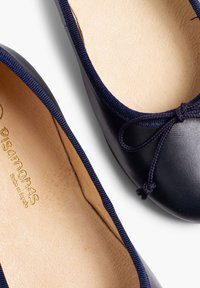 Pisamonas Ballerines Fille Et Femme Avec Rubans Satin Et Bride - Taille 37 - Bleu Royal