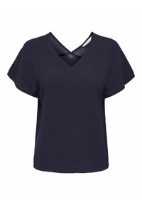 ONLY NORMAL GESCHNITTEN RUDHALS  - T-shirt basique - night sky