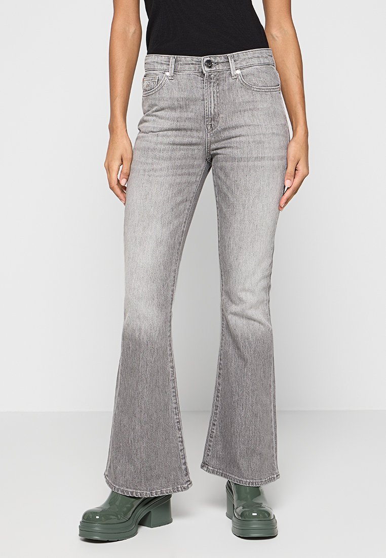 Denham Flared Jeans grijs Denham Flared Jeans grijs