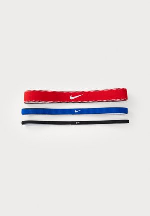 FLEX CLASSIC MIXED WIDTH HEADBANDS 3 PACK - Andre accessories - game royal/university red/white