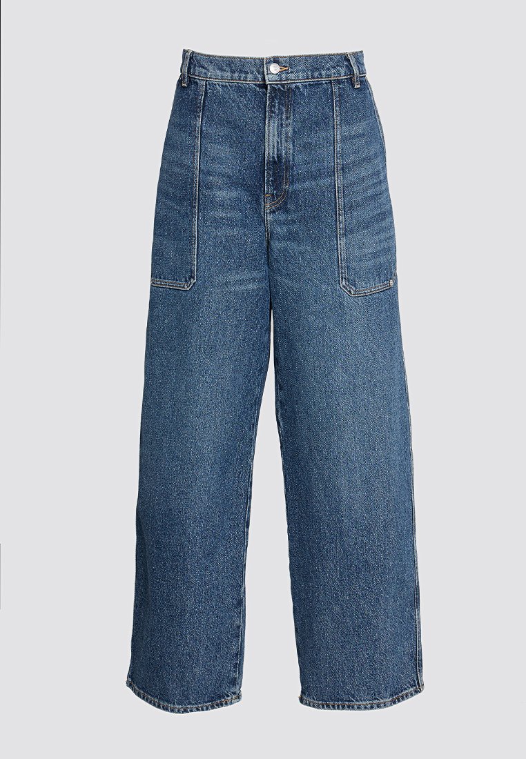 Calvin Klein Jeans Wijde jeans roze