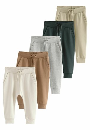 Next, REGULAR FIT - JOGGERS 5 PACK  - Cargobukser - stone tan brown grey
