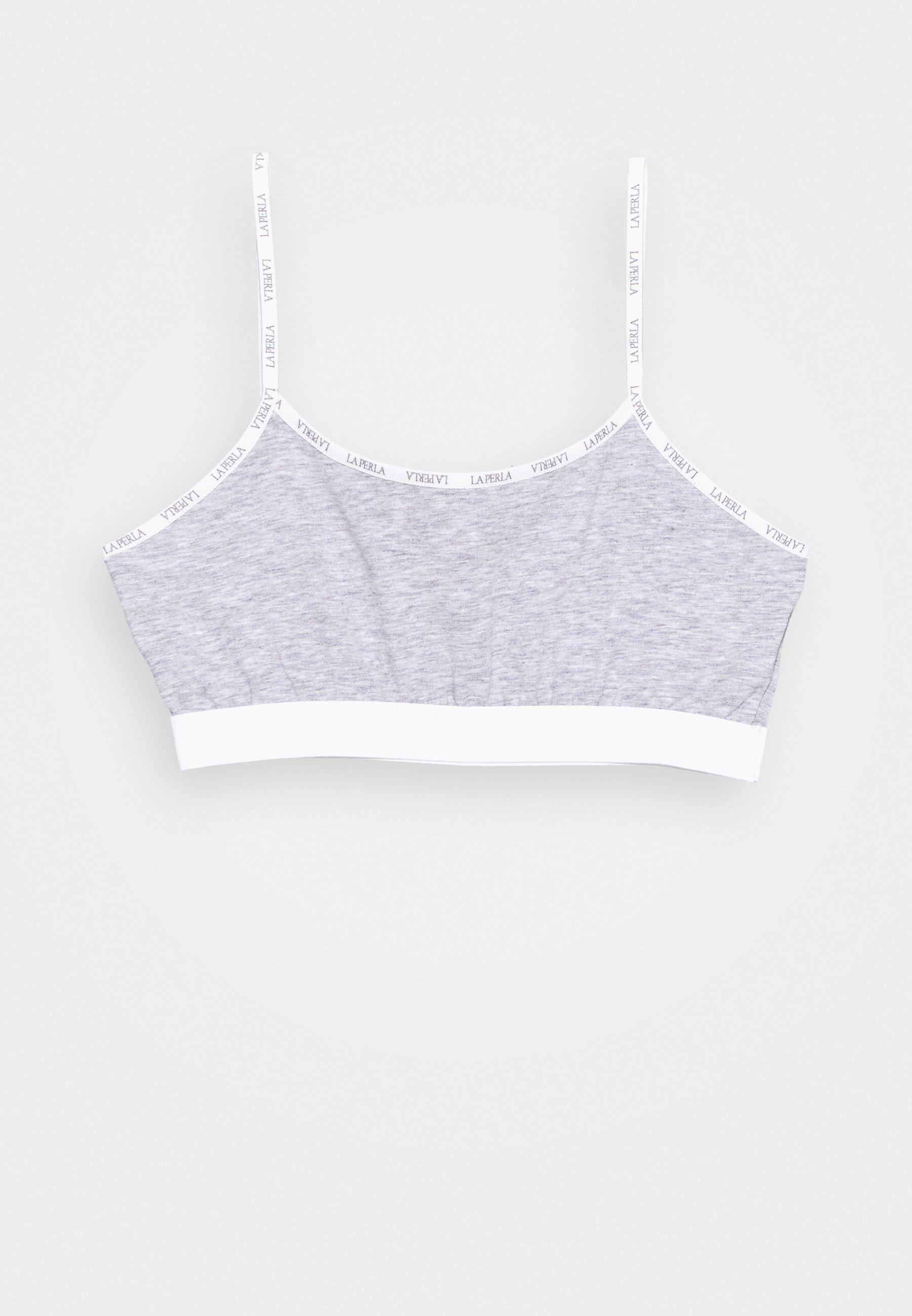 La Perla Brassiere Logo Border Bustier Grigio Melange Lichtgrijs Gemeleerd Zalando Nl