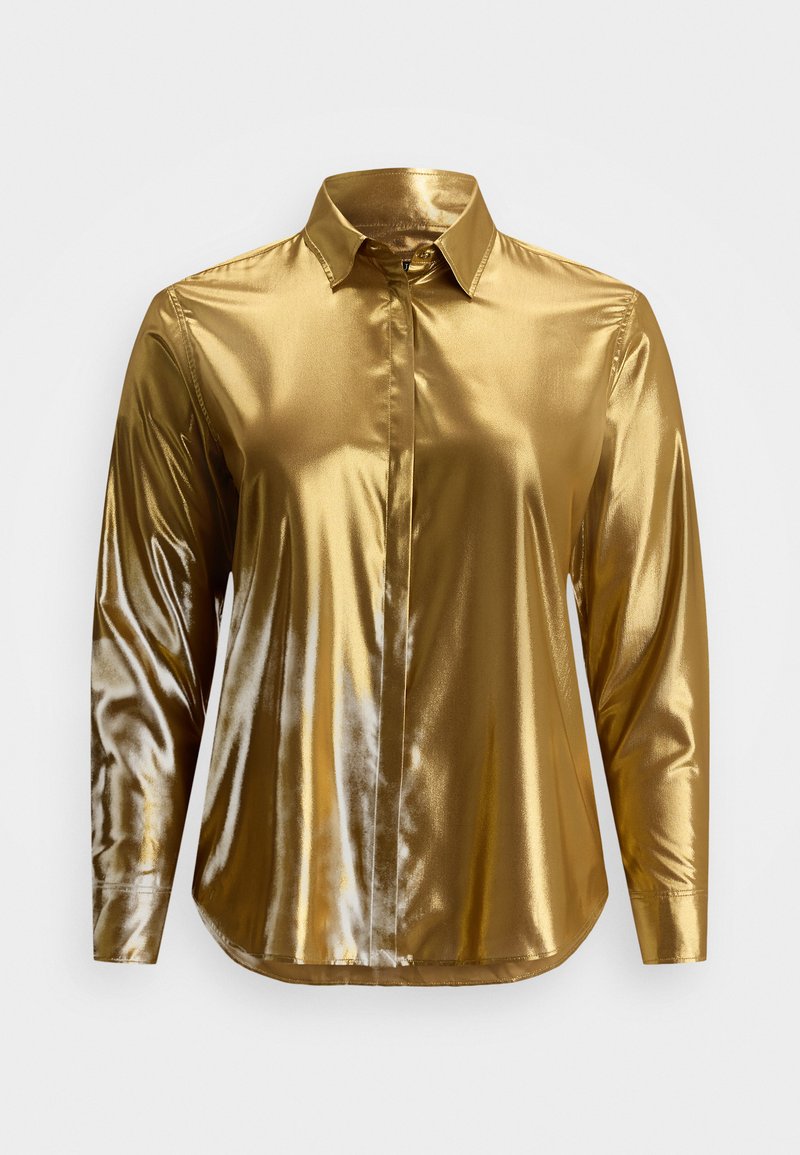 Lauren Ralph Lauren Woman KRISTY-LONG SLEEVE-BUTTON FRONT SHIRT ...