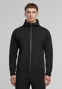 Mister Tee BASIC  - Mikina so zipsom - black